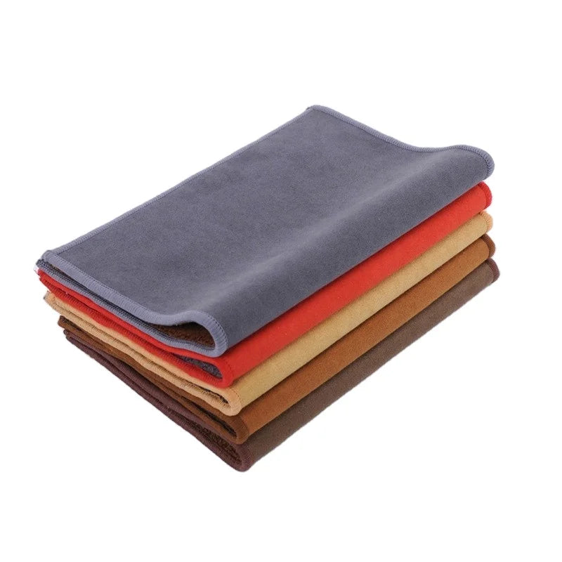 Wholesale Double-Sided Suede Coral Fleece Car Wiping Towel Quick-Dry Absorbent Woven Technique for Car Wash for Car Clubs Logo
