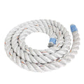 Qualified 4 Strands PP Danline With Red Strip With Inner Core  Marine Mooring Rope Towing Rope for Ship Construction