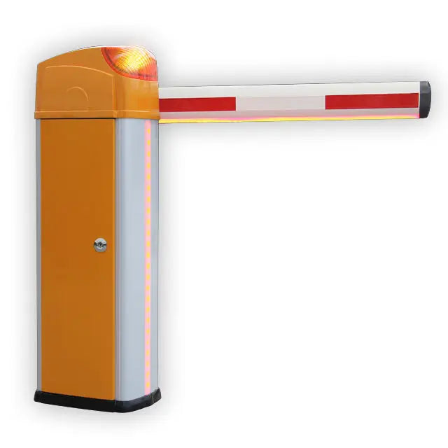 Good Quality Highway Barrier LED  Light Beam Parking Boom Barrier AC / DC Barrier for Sale