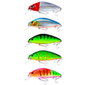 WEIHE 15g/9.5cm 32g/12cm 5Colors Artificial Hard Minnow Fishing Lure Sinking Bait for Long Casting