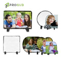 Prosub Wholesale Sublimation Blanks Rock Slate Picture Frames Various Shape Sizes Diy Custom Photo Frame Sublimation Slates