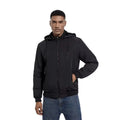 2022 Hoodie Jacket Men Plain Color Custom Jacket Man  Winter Jacket Hooded Coat for Men