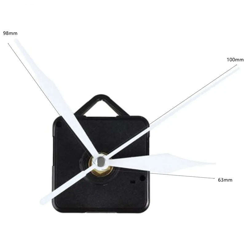 DIY  Smooth Hook Quartz Clock Movement Scanning Silent Movement Clock Hands