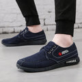Wholesale Latest New Trend Denim Navy Lace up Men Wear Casual Canvas Shoes