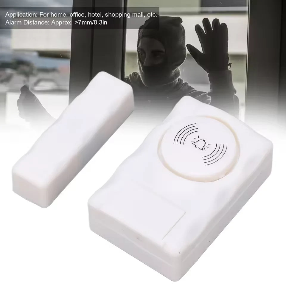 House Sundries Door Sensor Burglar Alarm Magnetic Gap Window Alarm Detector Security Protection Wireless Alarm System