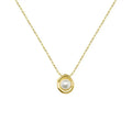 Gold Toggle Clasp Boho Necklace Small Baroque Pearl Necklace Genuine Freshwater Pearl Necklaces for Women
