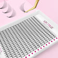 Abonnie Pre-made Lashes Short Stem Premade Volume Fans Pointy Base Narrow Promade Eyelash Extension Pre Made Lash Fans Trays