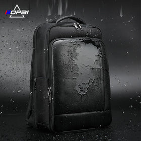 OEM BSCI Custom logo Bopai Men Waterproof Office Anti Theft Travel Mochila Usb Charging Smart Business 15.6 Inch Laptop Backpack