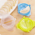 Kitchen Creative DIY Tools Plastic Dumpling Molds Chinese Food Jiaozi Maker Dough Press Dumpling Pie Ravioli Hand Mould