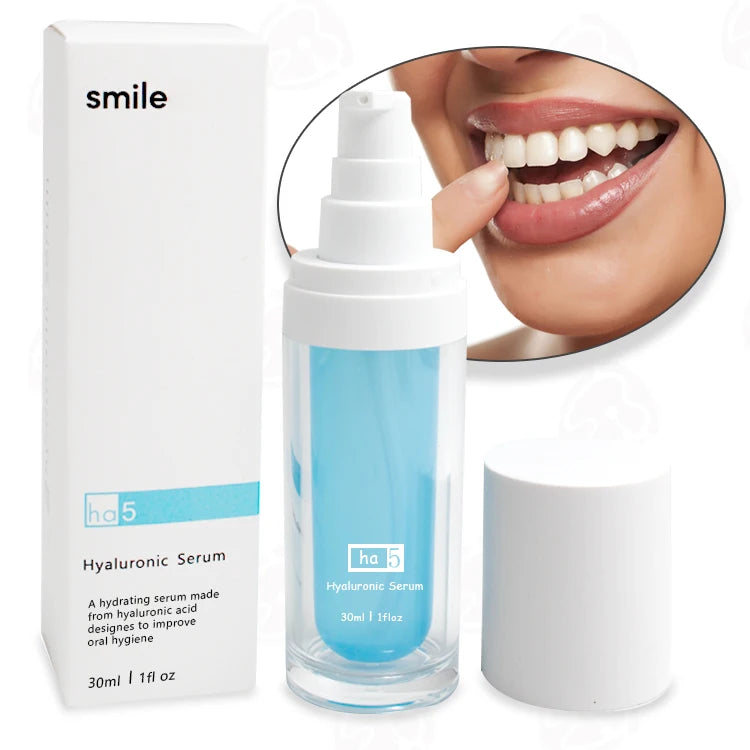 Dental Moisturizing Gingival Care Anti-Cavity Sensitive Acid Ha5 Hyaluronic Serum  for Oral Inflammation