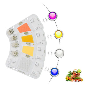 Wholesales Full Spectrum Ceramics Ac Cob Led Chip Led Cob Fullspectrum Cob Led Chip 100w Full Spectrum Cultivation