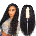 European and American Female Wig Before Lace Chemical Fiber Black Long Curly Hair Set Synthetic High Temperature Silk Wig