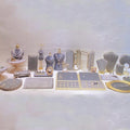 Factory Direct Spot Gray Series Ornaments Display Rack  Shop Display Booth Furnishing Trendy Fashion Exhibition  Rack Wholesale