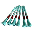 New Golf Tee Colorful Wooden Tee Seat Ball Drag Practice Supplies Accessories
