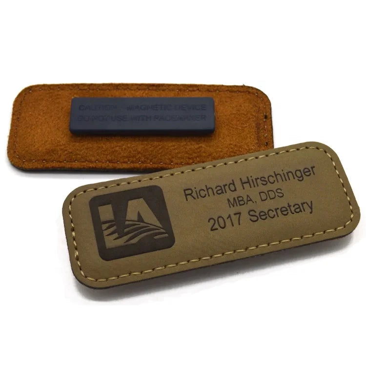 Factory Supplies Wholesale Premium Strength Neodymium Magnets Custom Magnetic Name Badge Holders