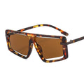 2024 Colorful Candy Steampunk Oversized Luxury Sunglasses Women Custom Fashion Square Frame Sunglasses Unisex