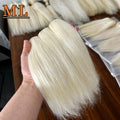 613 Color DIY Blythe Doll Hair Extensions Goat Hair Weft in Straight Type Hair Length 20cm-25cm