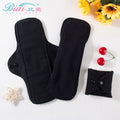 New Pure Cotton Sanitary Menstrual Period Pad Set Daily Night Use Waterproof Leak Proof Washable Free Chemical