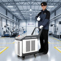 BingYan New Smart Digital Pulse 300W JPT Laser Cleaning Machine No Import Charges Free Shipping Fiber Laser Cleaner rust Removal