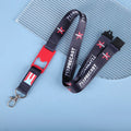 Beer Opener Lanyard Keychain With Custom Logo Sublimation Printing Neck Strap Bottle Opener Lanyard
