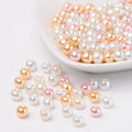 Ready to Ship Hot Sell Jewelry 3mm4mm Glass Pearl Beads Colorful Loose Pearl Beads