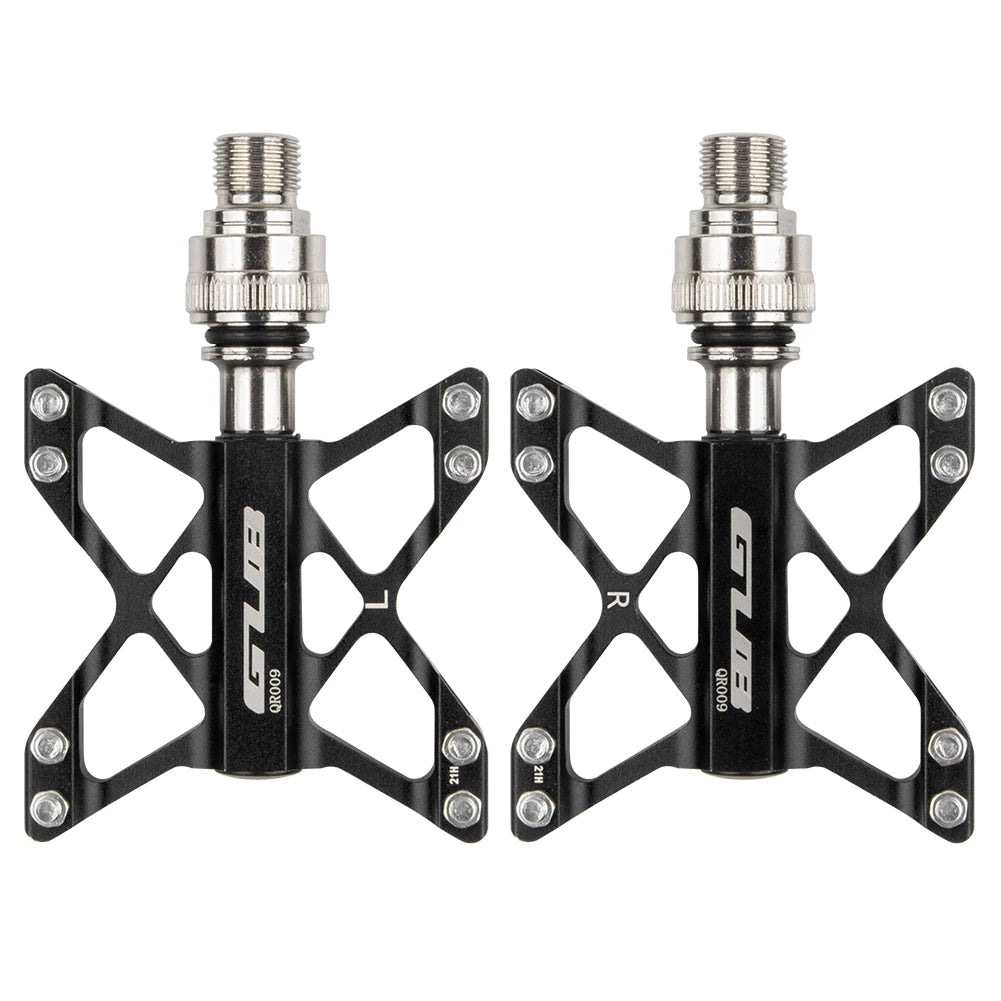 GUB  Machined QR009 Aluminum Alloy Bicycle Pedals Quick Release Bearing Folding MTB Bike Pedal High Bicycle Foot  Part