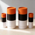 Custom Printed Color logo Eco Friendly Design Small Size Cylinder Lip Balm Perfume Essential Oil Packaging Cosmetic Paper Tube