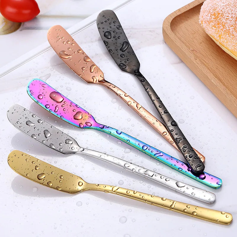 Factory Price 18/10 Stainless Steel Butter Knife and Cheese Sauce Spreader Metal Material