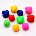 56/68mm Reaction Silicone Rubber Balls Hexagonal Randon Bounce Skills Ball
