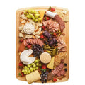 Bamboo and Wood Cutting Board Multifunctional Barbecue Turkey Carving Board Trough Cutting Board