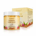 ELAIMEI Private Label Custom logo Wholesale Skin Care Brightening Natural Organic Whitening Exfoliating Turmeric Body Scrub