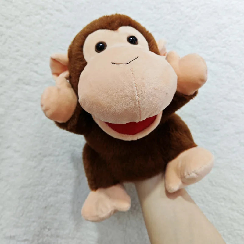 Children's Education Hand Puppet Toy Hundreds Style Soft Plush Animal Hand Puppets for Toddlers and Kids