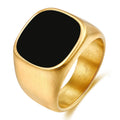 Trendy Hot Sale Zircon Gold Plated Gemstone Rings for Men Engagement Ring Jewelry