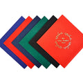 Wholesale 1/4 Folded Airlaid Napkin Cocktail Napkins With Foil Stamping for Restaurant and Hotel