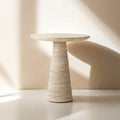 HZX Modern Style Polished Travertine Marble Coffee Table Set for Hotel or Living Room Floor Decoration