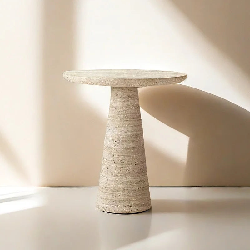 HZX Modern Style Polished Travertine Marble Coffee Table Set for Hotel or Living Room Floor Decoration