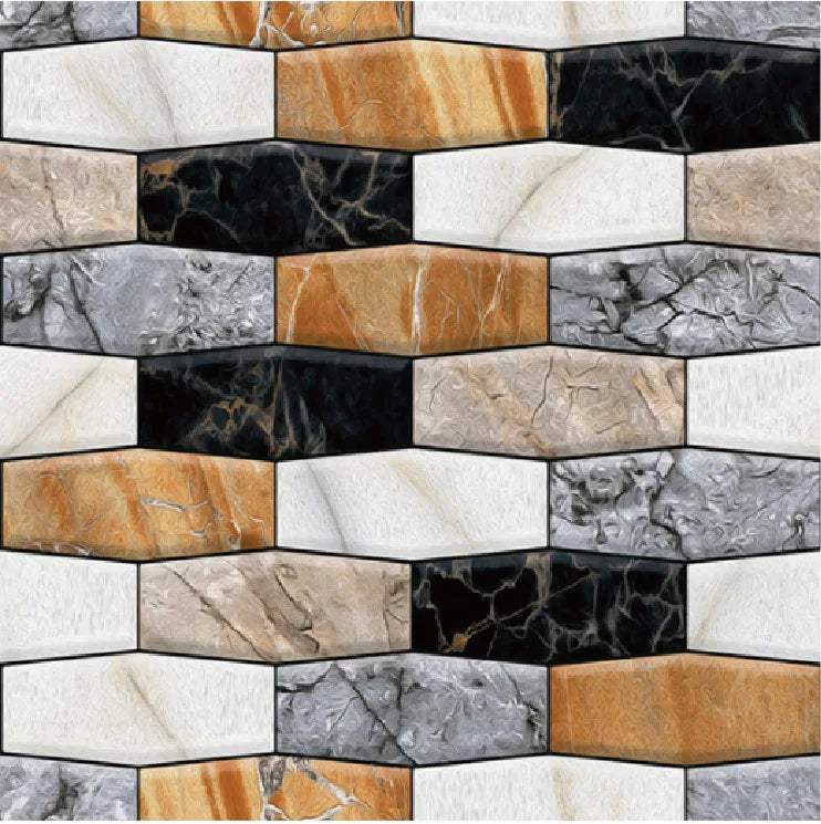 2023 Self-adhesive 3D Bricks Wall Sticker Waterproof Anti Oil  Wallpaper Kitchen Bathroom Living Room Wholesale