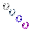 ASTM F136 G23 Titanium 16G Anodized Multicolor Septum Hoop Clicker Nose Ring Ear Cartilage Helix Tragus Body Piercing Jewelry