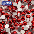 VDD 180 Metallic Siam SS4-SS30 Glass Rhinestones Crystal Flatback Glitter Strass Stones For DIY Crafts Nail Art Accessories