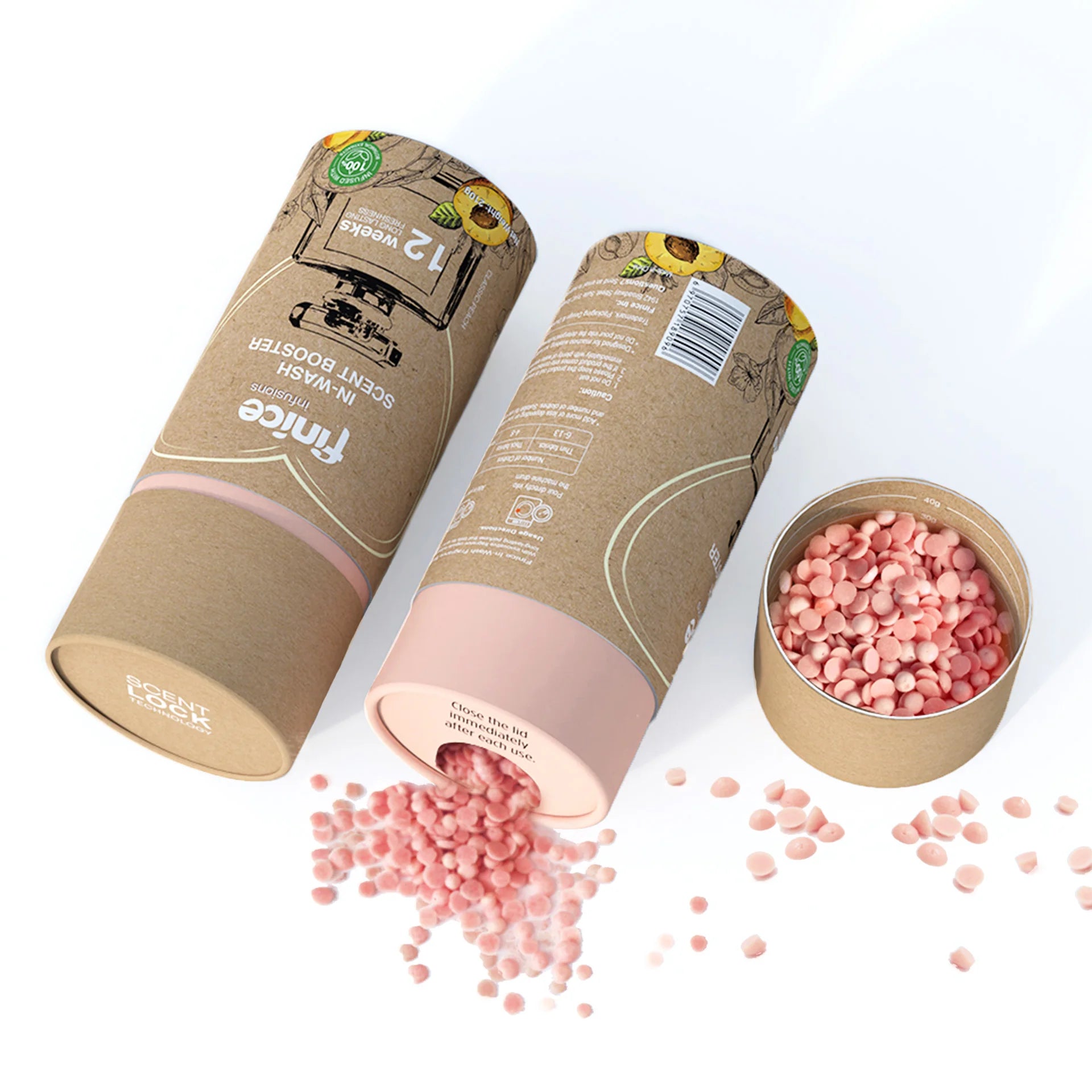 FNC923 Finice Eco-Friendly Disposable Solid Fragrance Beads Laundry Scent Boosters Long-Lasting Cleaning