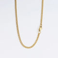 Newest Arrival Stainless Steel 18k Gold 3mm Tight and Thin Cuban Link Chain for Men Women Personalized Jewelry