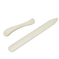 2Pcs/Set Plastic Handmade Open Leather Knife for Leather Scoring Folding Creasing Paper Bone Folder Craft Tools Home Accessories