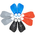 WAVE Swimming Fins Flippers Swimming Equipment Water Sport Adults Rubber Dive Fin scuba Short Snorkel Fins