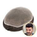 HS7F Full Lace Hair System Realistic Hairline and Parts Wholesale Hair Piece Toupee