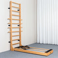Foldable Two-way Ladder  Body Two Tracks Two Independently Pilates Two-way Ladder