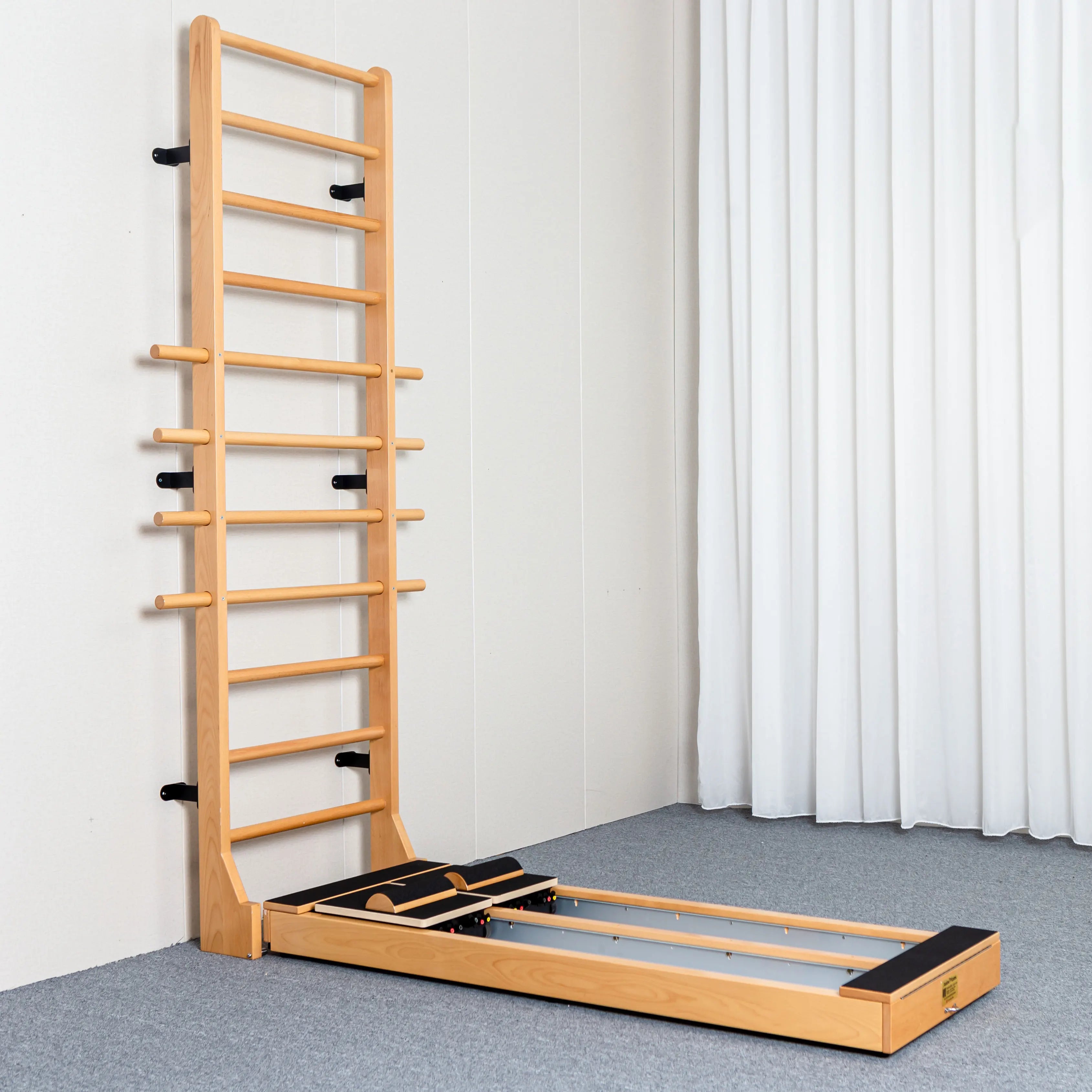 Foldable Two-way Ladder  Body Two Tracks Two Independently Pilates Two-way Ladder