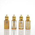 Hot Selling Empty 3ml 6ml 12ml Oud Attar Arabic Perfume Oil Roller Ball Bottle with Glass Stick