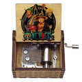 Color Printing Anime  We Are Song Theme Hand Crank Music Box Movement Wooden Classical Kids Gift 61