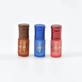 3ml Colored Frosted Portable Roll-on Glass Essential Oil Bottle Screen Printing Surface Refillable Bottles