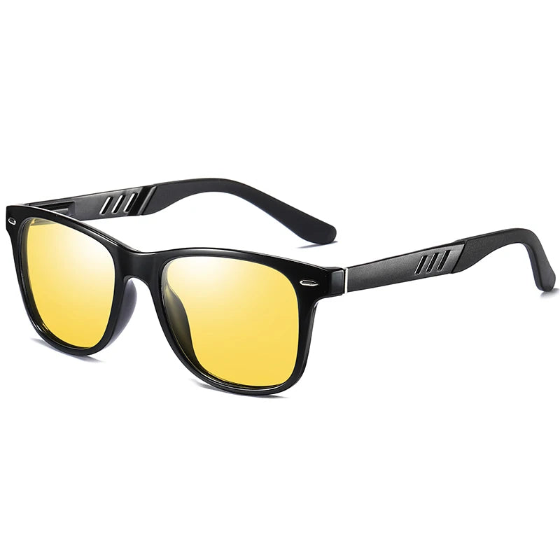 Eyewear Fashion Polarized Metal+TR Frame TAC Lens Sunglasses for Driving Shades Night Vision Sunglasses A1575